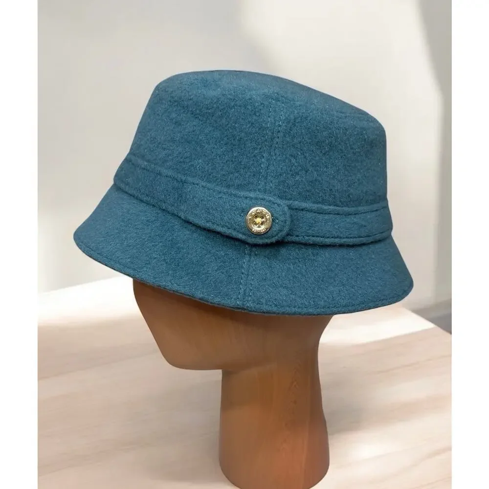 Y2K Coach F80696 Wool Crusher Hat Size M/L